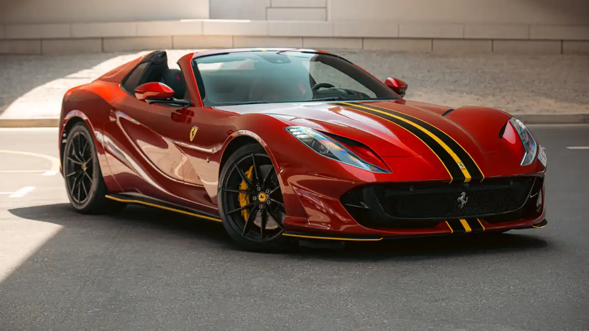 Rent Ferrari 812 GTS in Dubai | Happy Day Car Rental