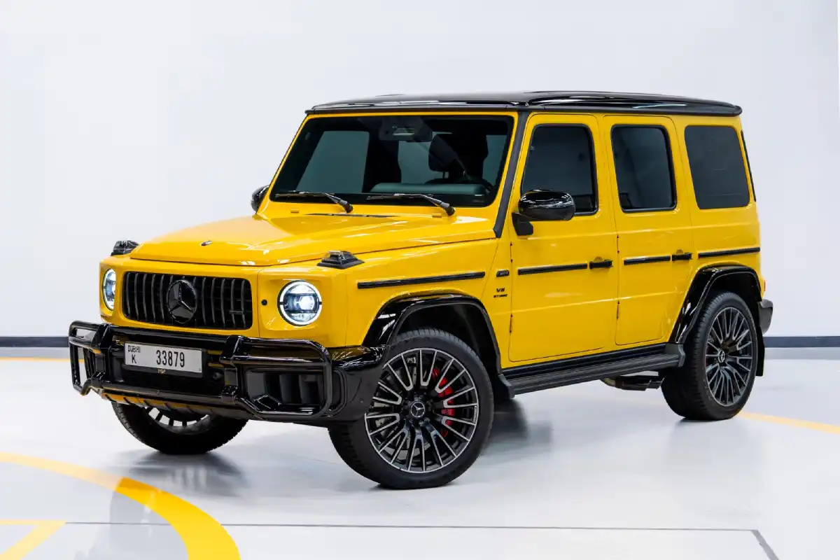 Rent Mercedes Benz AMG G63 in Dubai | Happy Day Car Rental
