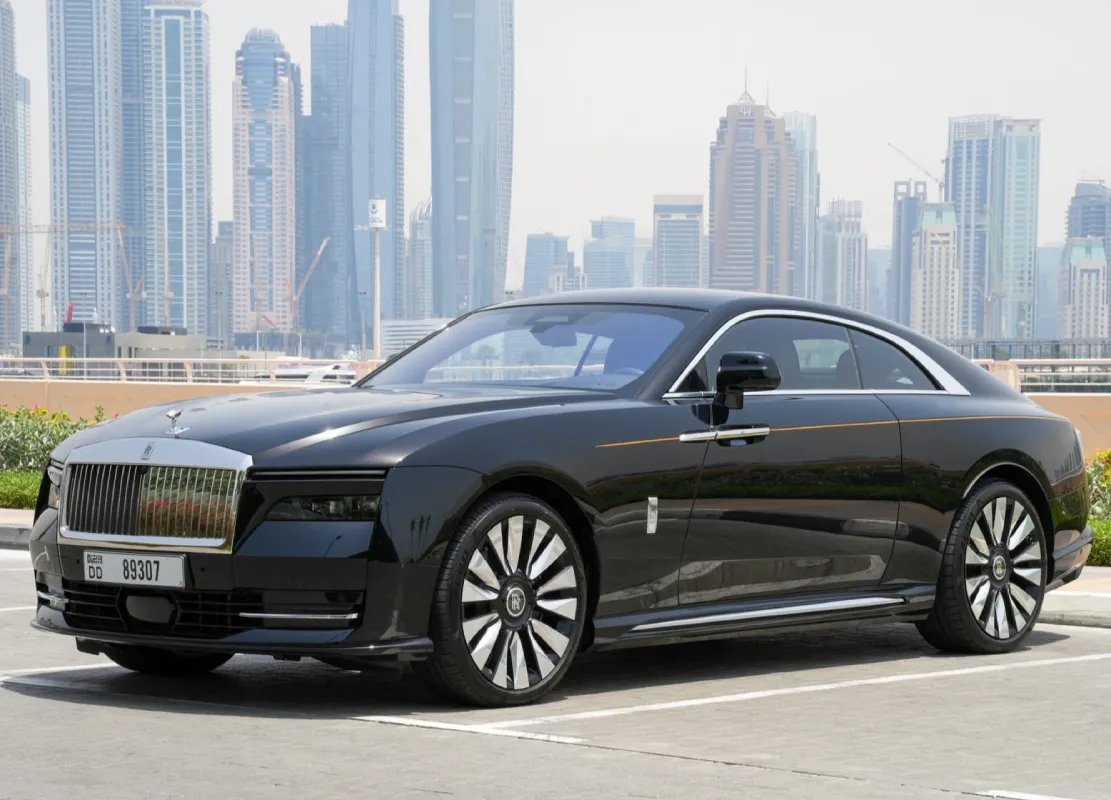 Rent Rolls Royce Spectre in Dubai | Happy Day Car Rental